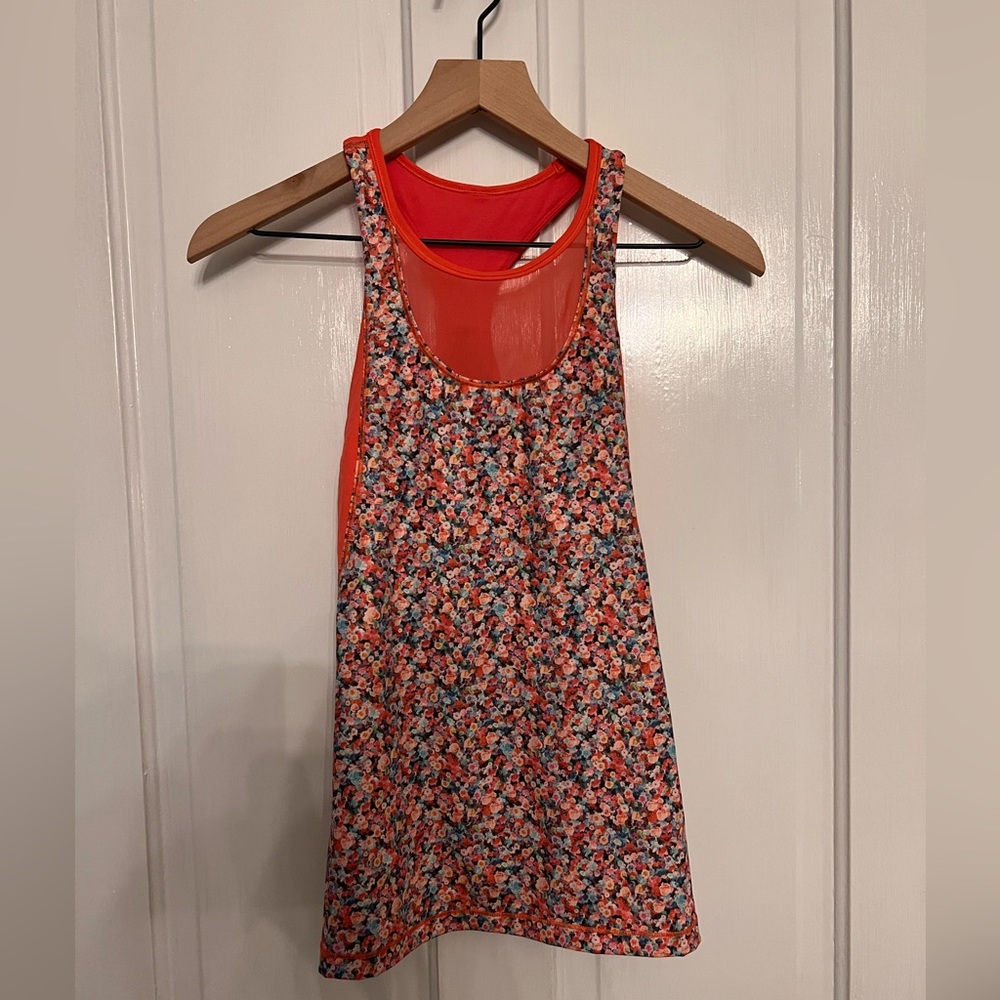 Lululemon Floral Workout Tank